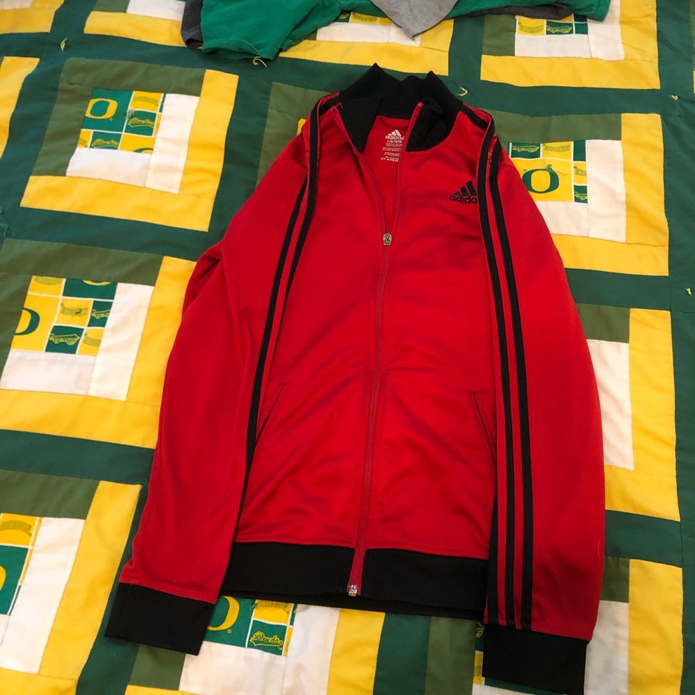 Red Adidas Jacket